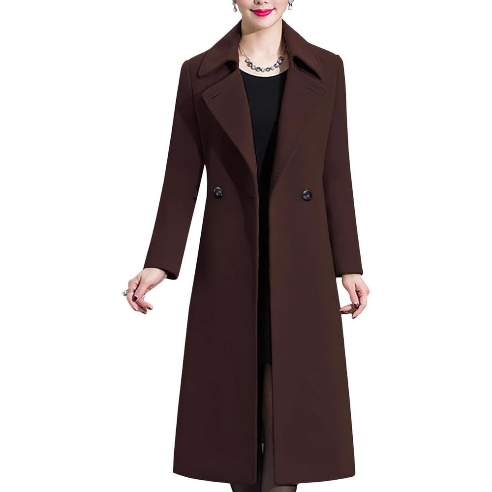 Damen Eleganter langer Mantel R&B