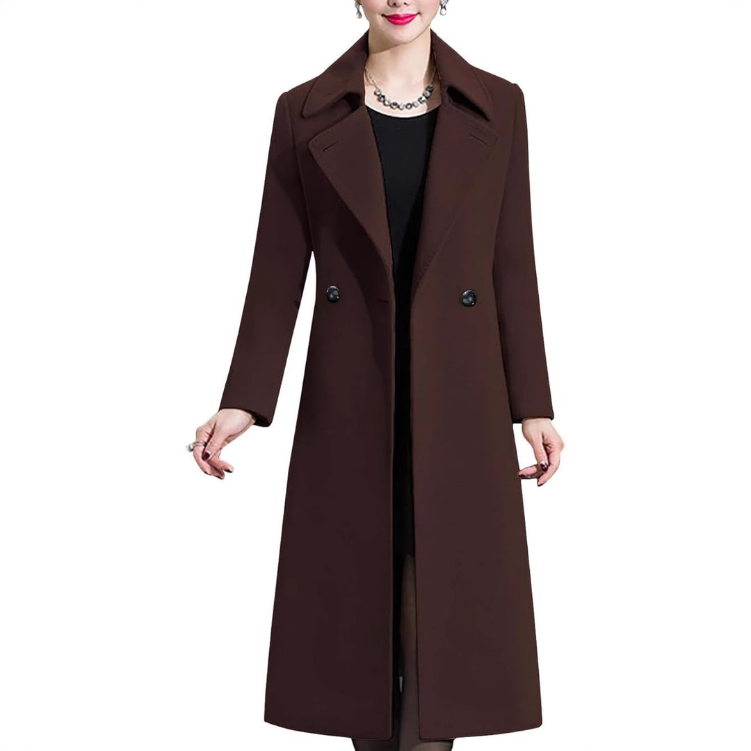 Damen Eleganter langer Mantel R&B