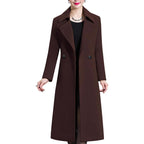 Damen Eleganter langer Mantel R&B