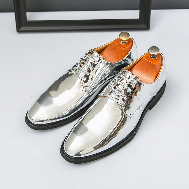 Damen Elegante und glänzende Schnürschuhe R&B