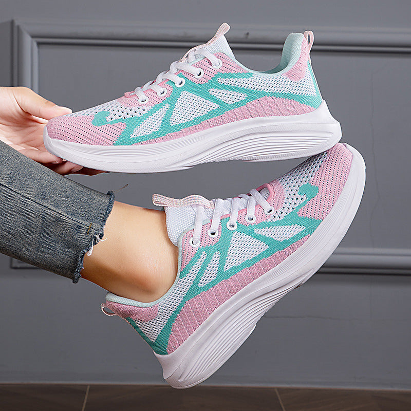 Damen Atmungsaktive Laufschuhe mit dämpfender Laufsohle