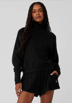 Damen Cozy Waffelstrick Sweater Set R&B