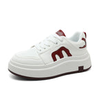 Damen Plateau Sneakers mit modernem Design und bequemer Dämpfung R&B