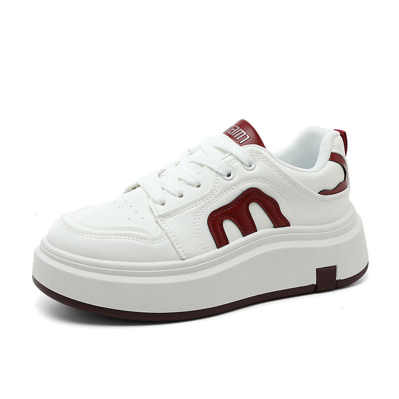 Damen Plateau Sneakers mit modernem Design und bequemer Dämpfung R&B