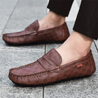 Herren Modische Mokassins mit handgenähtem Finish R&B