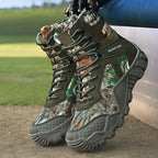 Herren Jagd- und Trekkingboots mit verstärktem Knöchelschutz R&B