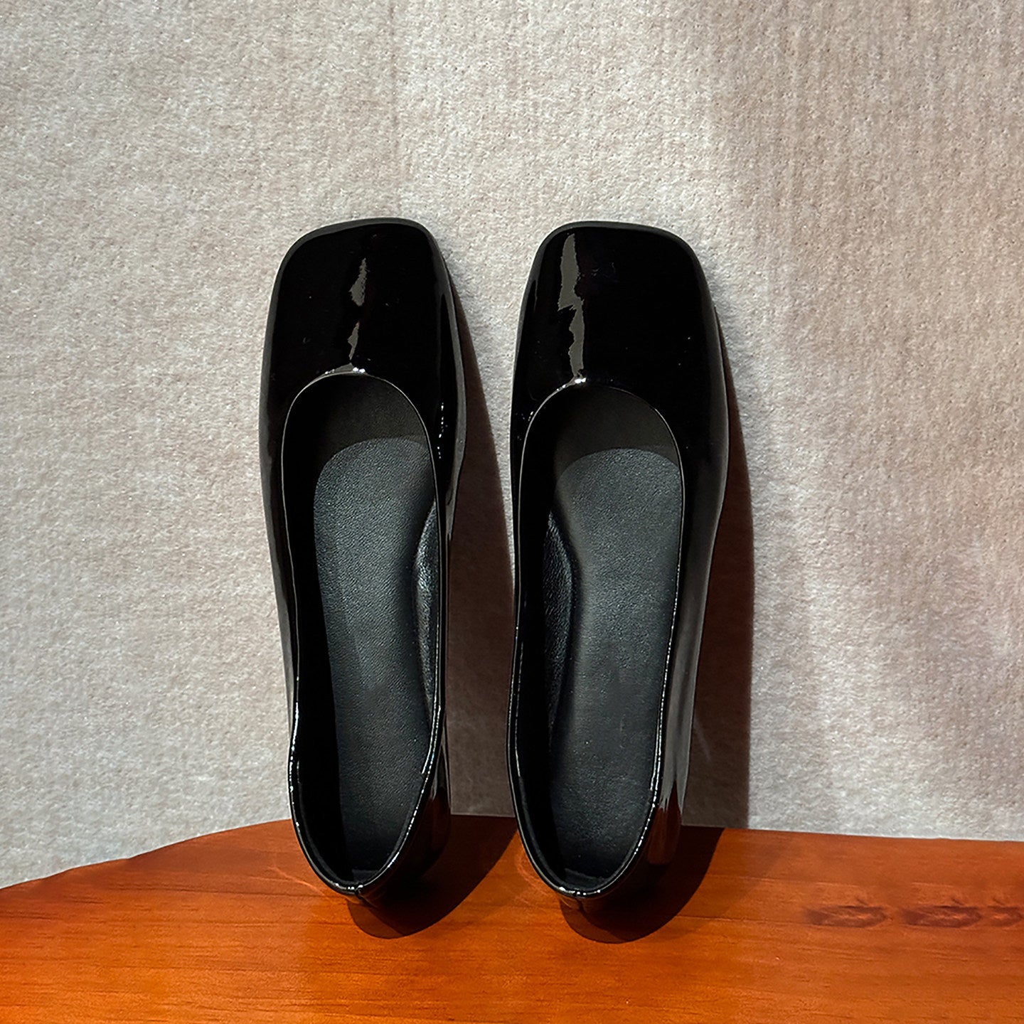 Damen Ballerinas mit elegantem quadratischen Zehenbereich und komfortabler Innensohle R&B