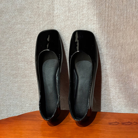 Damen Ballerinas mit elegantem quadratischen Zehenbereich und komfortabler Innensohle R&B