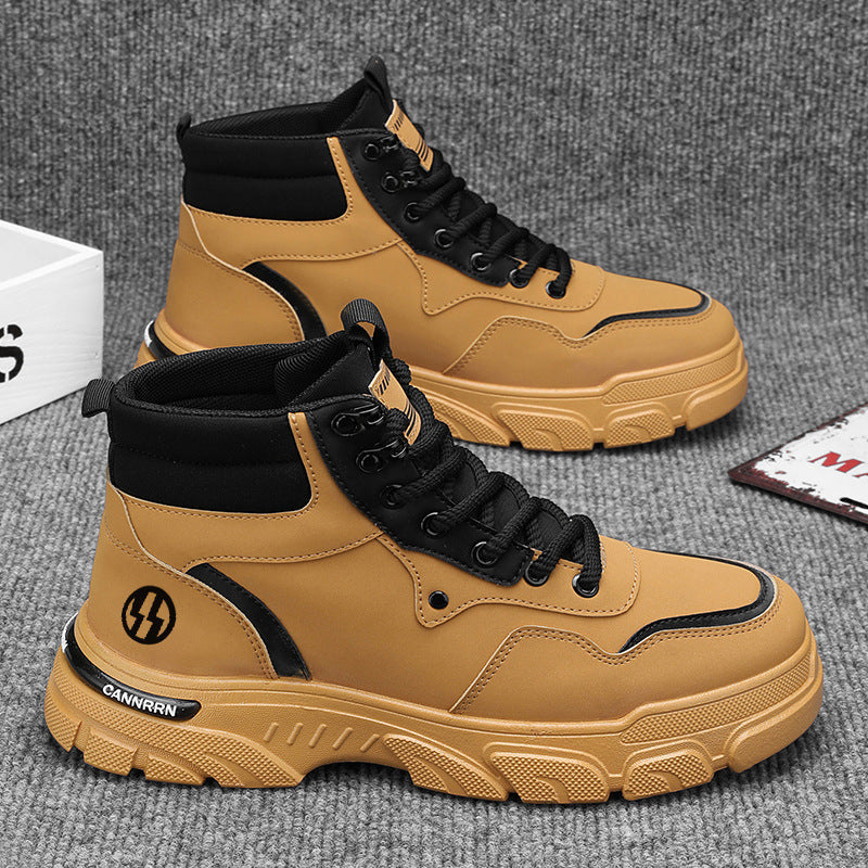 Damen Modische High-Top Sneakers mit robustem Sohlenprofil und komfortabler Passform R&B