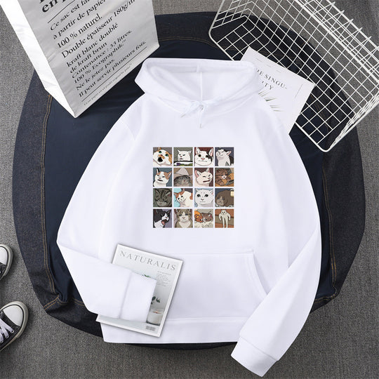 Damen Sweatshirt mit Tier-Motiv R&B