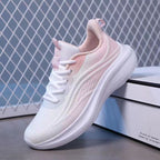 Damen sportliche Sneaker mit atmungsaktivem Mesh-Obermaterial von R&B