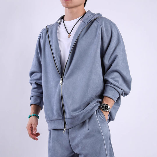 Damen Fleece-Hoodie mit praktischer Reißverschlussfront und komfortablem Schnitt R&B