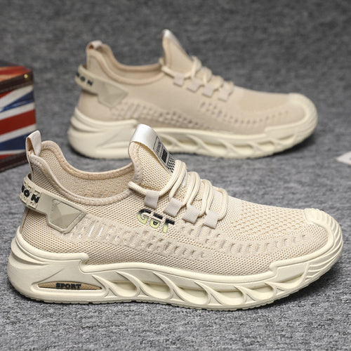 Damen Sportliche Comfort-Sneaker mit atmungsaktiver Mesh-Konstruktion und rutschfester Sohle R&B