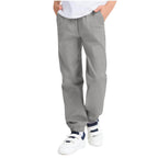 Jungen Freizeit-Hose mit elastischem Bund und Seitentaschen R&B