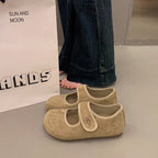 Damen Komfortable Mary Jane Schuhe R&B