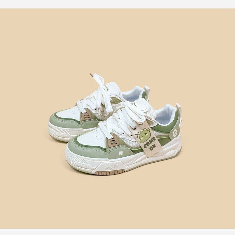 Damen sportliche Sneaker mit trendigem Design und atmungsaktivem Obermaterial