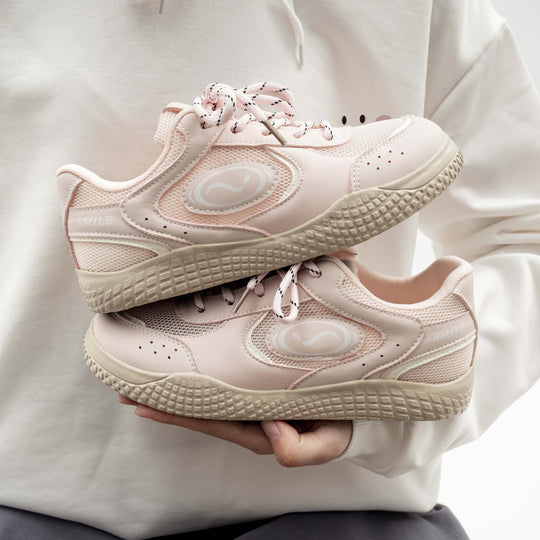 Damen Sportliche Sneakers mit innovativem atmungsaktivem Mesh-Obermaterial und dämpfender Sohle R&B