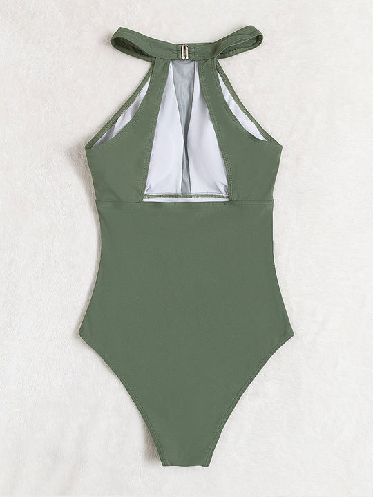 Damen Badeanzug mit atmungsaktiven Mesh-Einsätzen R&B
