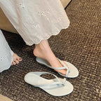 Damen Zehentrenner mit elegantem Design und komfortabler Fußbettgestaltung