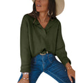 Damen Strickpullover mit modernem V-Ausschnitt und lässigem Schnitt R&B