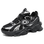 Damen Sportliche Chunky Sneakers mit futuristischem Design
