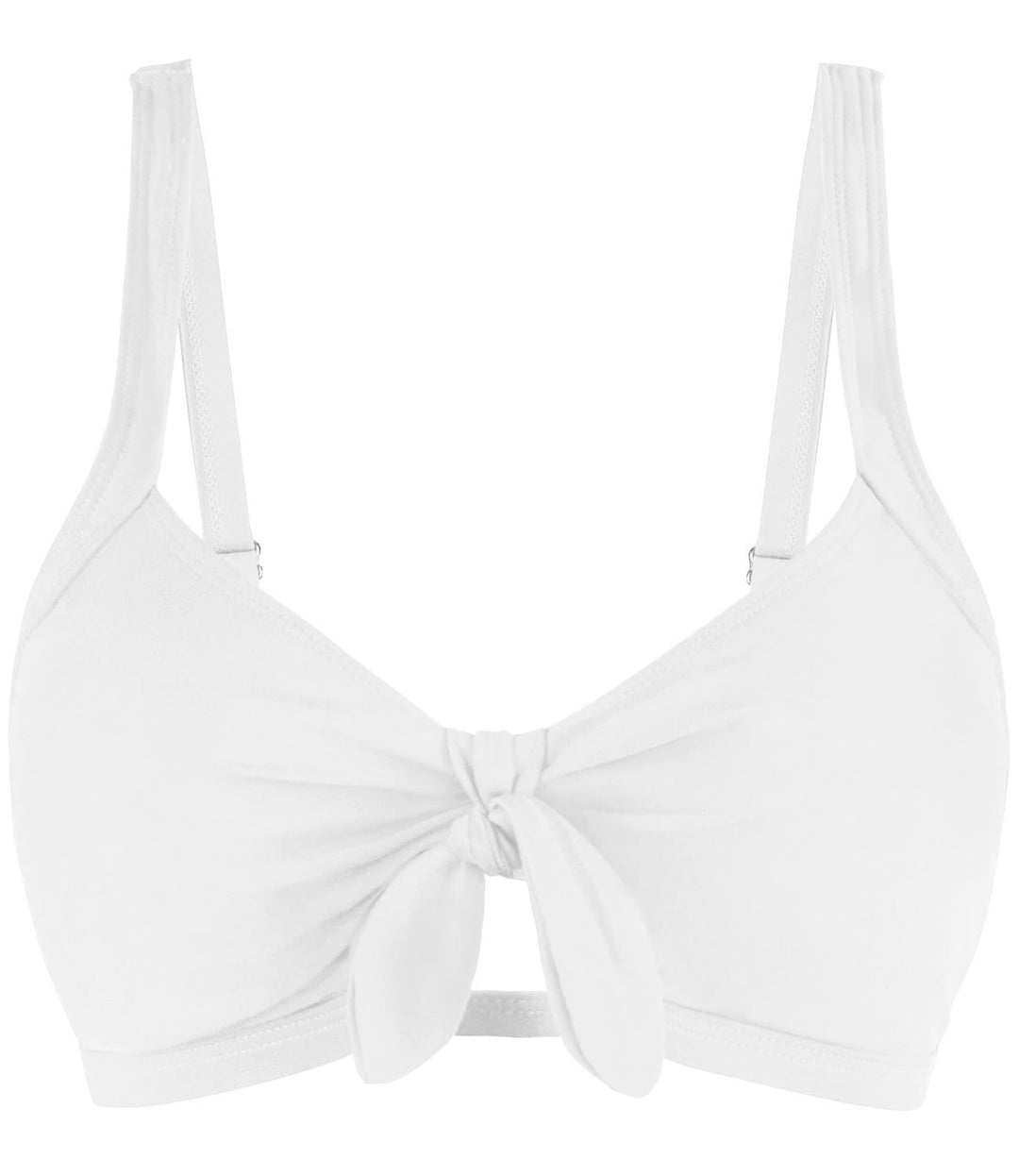 Damen Sportliches Bikinioberteil mit modischem Knotendetail R&B