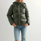 Damen Modische Winterdaunenjacke