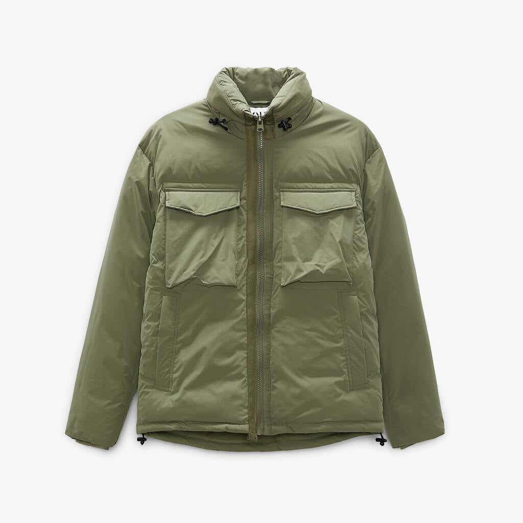 Herren lässige Outdoorjacke mit abnehmbarer Kapuze und großzügigen Taschen Hedi-Mode