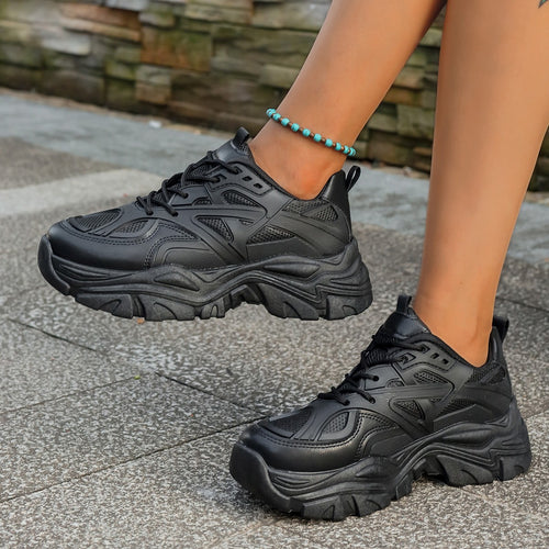 Damen Sportliche Sneakers mit rutschfester Sohle und atmungsaktivem Obermaterial R&B