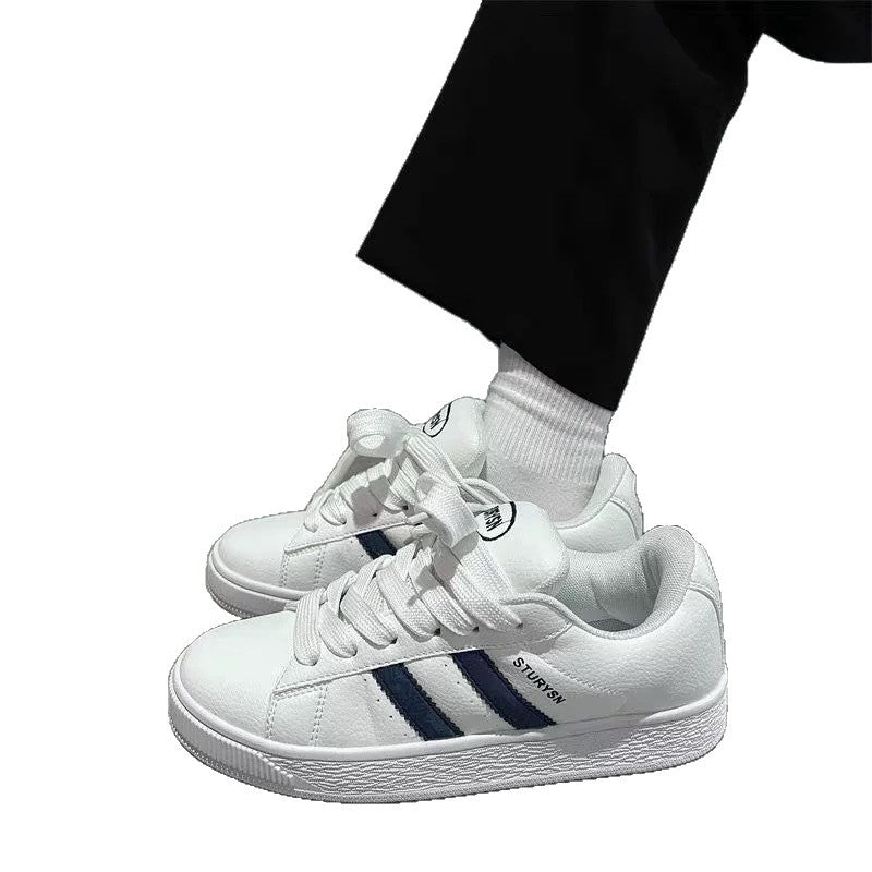 Damen Sportliche Sneaker mit klassischem Streifendesign R&B