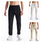 Herren bequeme Activewear-Hose mit elastischem Bund und gestreiftem Design R&B