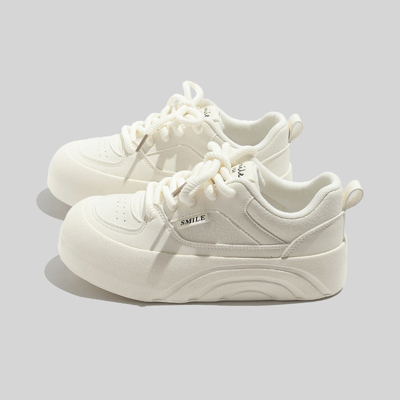 Damen Modische Komfort-Sneaker mit extrahoher Sohle