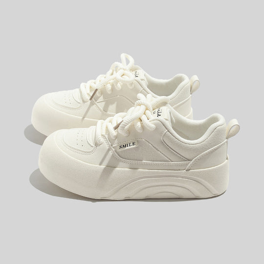 Damen Modische Komfort-Sneaker mit extrahoher Sohle R&B