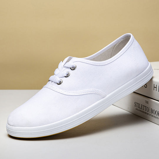 Damen Bequeme Stoffschuhe mit elastischem Riemen R&B