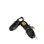 Damen sportliche Sneakers mit innovativem Schnürsystem und modischem Buckle-Riemen R&B