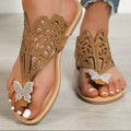 Damen Sandalen mit geschmackvollem Design und funkelnden Applikationen R&B