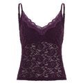 Damen Spitzen-Cami-Top mit verstellbaren Trägern und V-Ausschnitt R&B