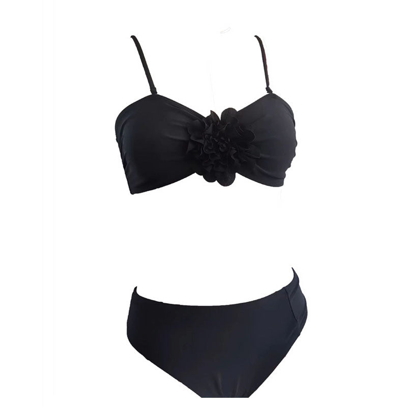 Damen Bikini-Set mit dekorativem Blumendesign und hochwertiger Materialbeschaffenheit R&B