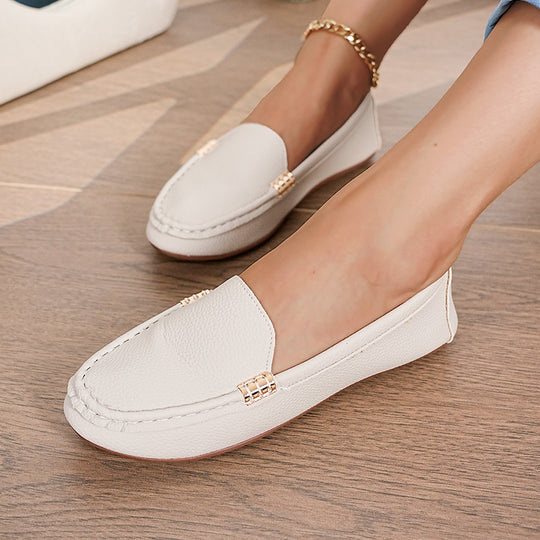 Damen Mokassins mit elegantem Ketten-Detail R&B