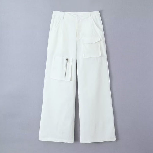 Damen Cargo-Hose mit praktischen Taschen und modernem Schnitt R&B