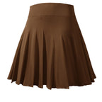Damen Sportlicher Faltenrock R&B