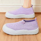 Damen Atmungsaktive Sneaker mit flexiblem Strickdesign R&B