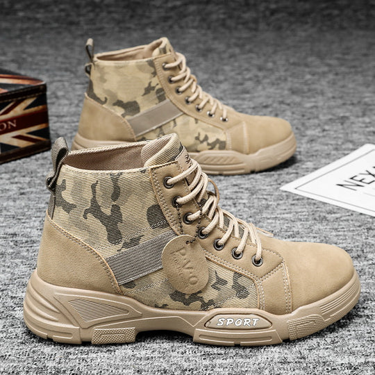 Herren Hochwertige Freizeitstiefel mit robustem Obermaterial R&B
