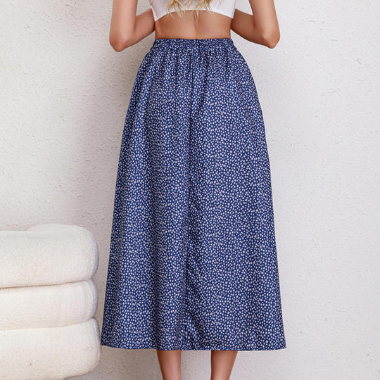 Damen Midikleid mit floralem Muster R&B