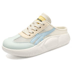 Damen Sportliche Slip-On Sneakers mit luftiger Mesh-Oberfläche und dämpfender Sohle R&B