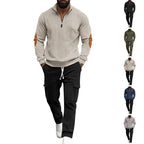 Herren sportliches Freizeitset mit Reißverschluss und praktischen Taschen R&B