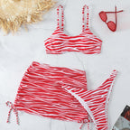Damen Bikini Set mit verspieltem Rock R&B