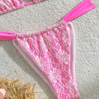 Damen Triangel-Bikini mit eleganten Spitze-Details R&B