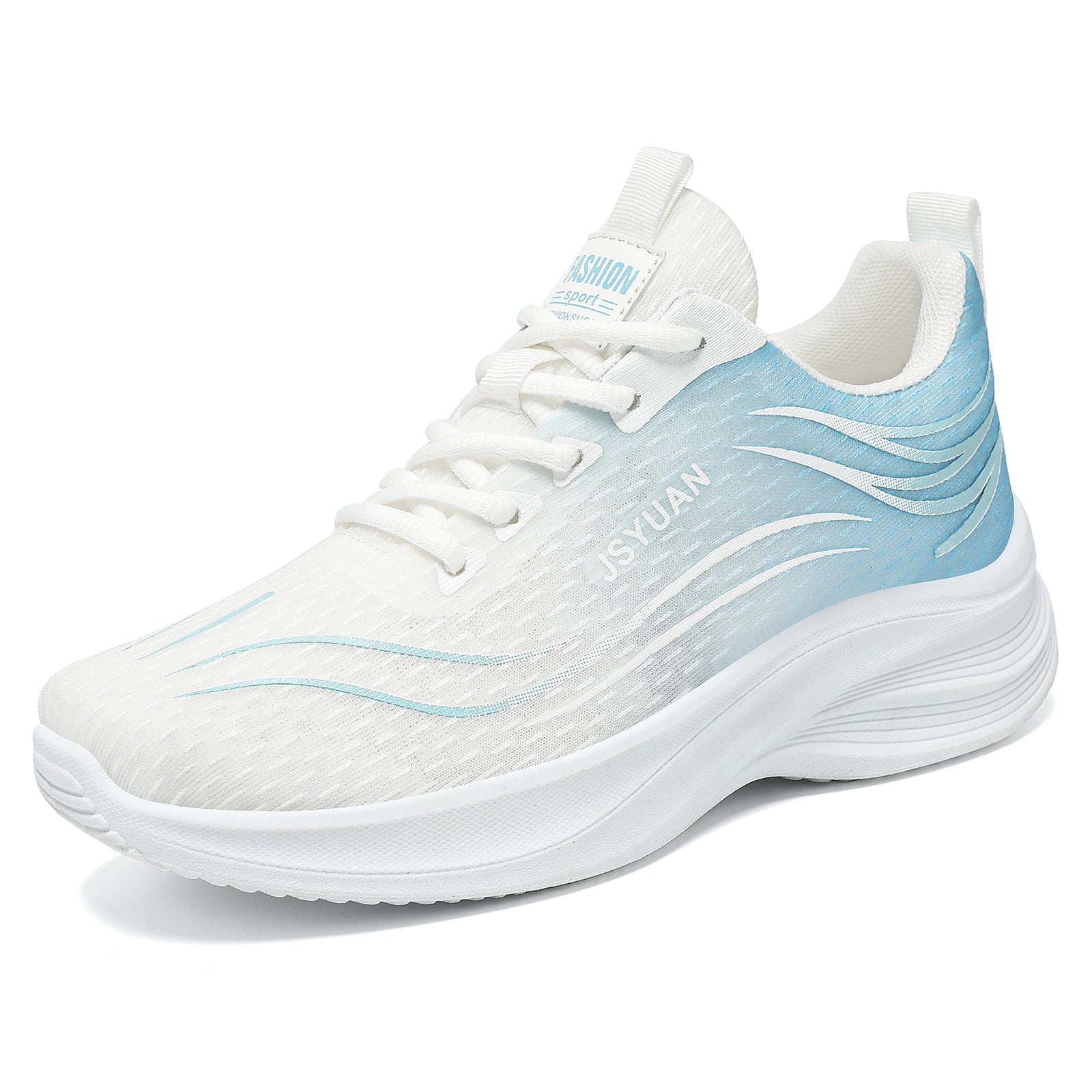 Damen Leichte und atmungsaktive Lauf-Sneaker mit flexiblem Obermaterial R&B