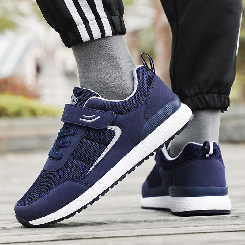 Damen Sportliche Sneaker mit verstellbarem Klettverschluss und atmungsaktiver Netzoberfläche R&B